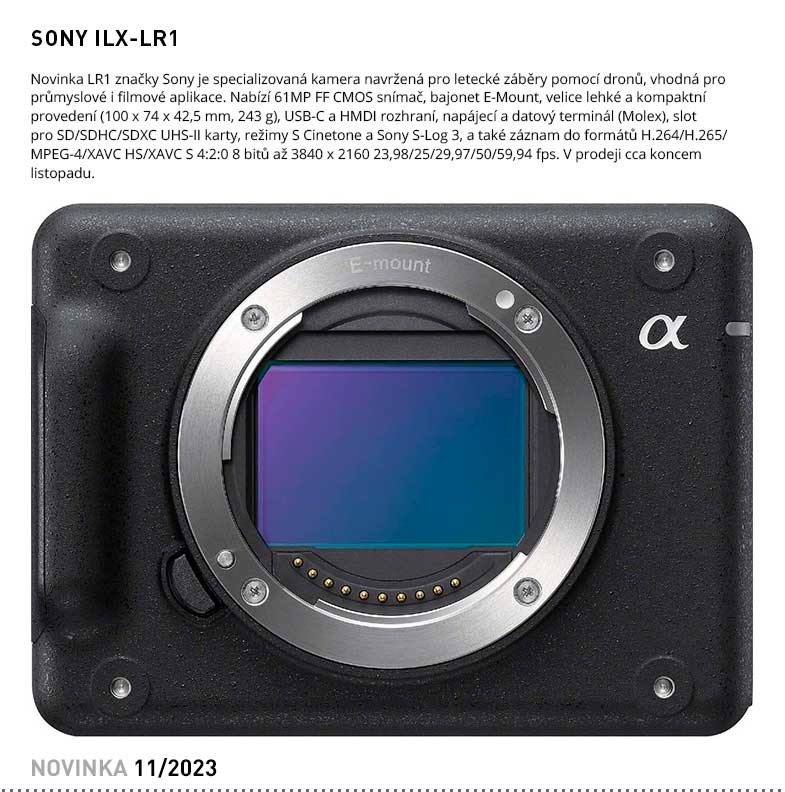 SONY ILX LR1