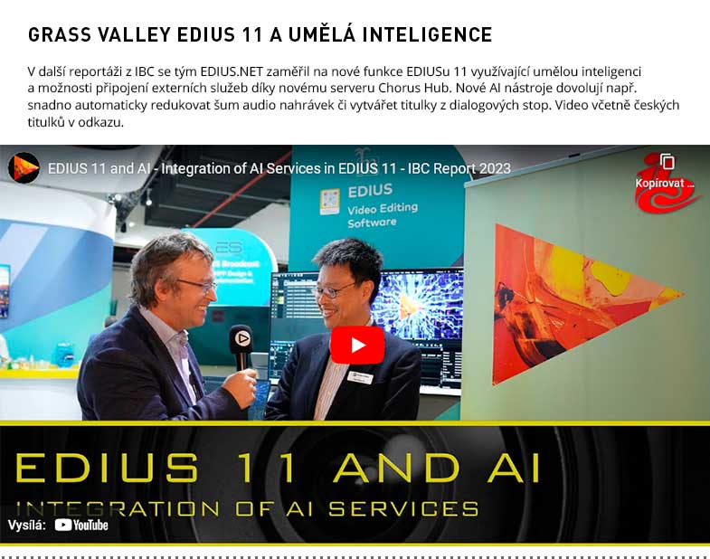 EDIUS 11 AI