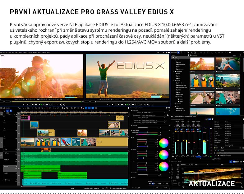 FGRASS VALLEY EDIUS X UPDATE