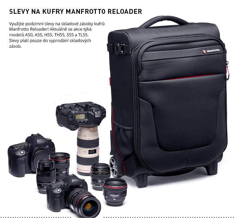 SLEVY NA KUFRY MANFROTTO