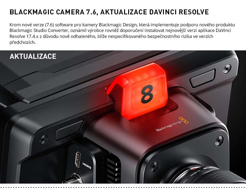 BLACKMAGIC CAMERA 7P6