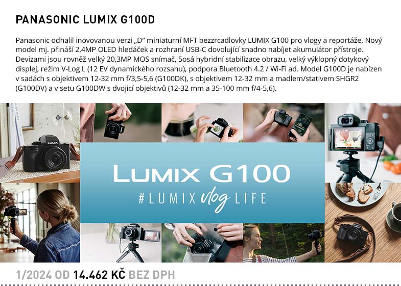 PANASONIC LUMIX G100D