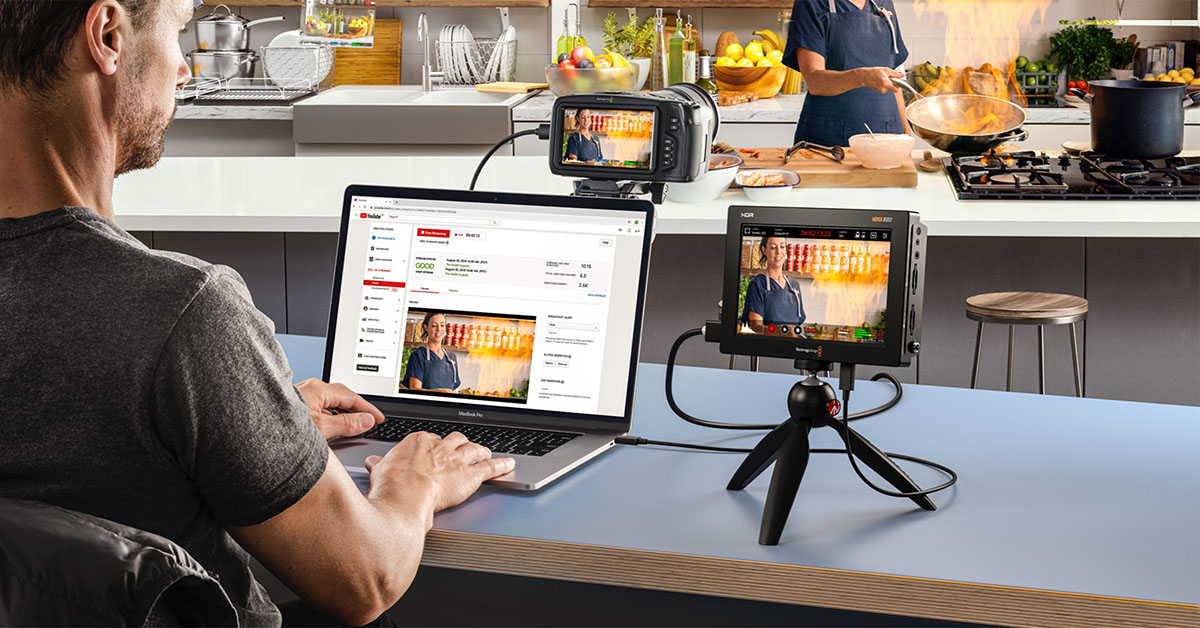 Blackmagic Video Assist Webcam update