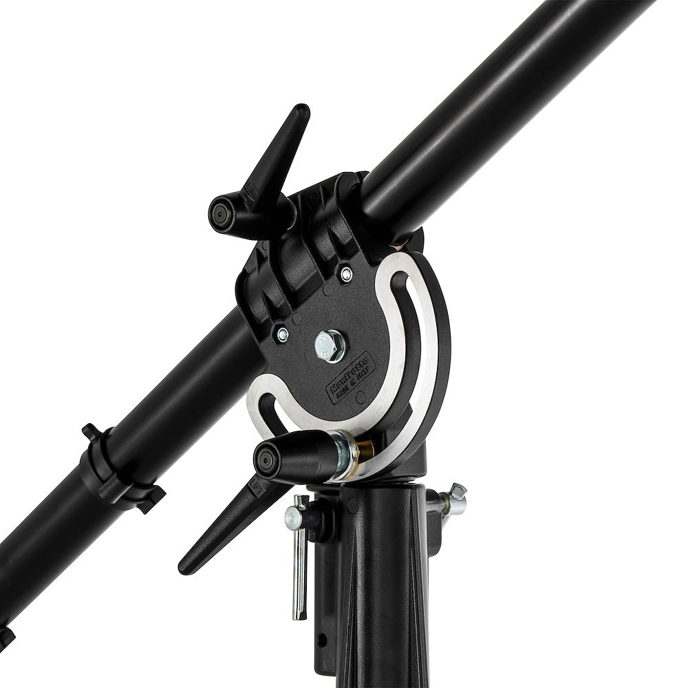 Detail ovládání a konstrukce Manfrotto 025BS