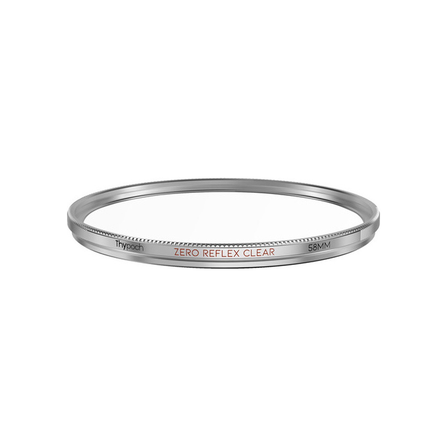 Thypoch Zero Reflex čirý UV filtr (58 mm, stříbrný)
