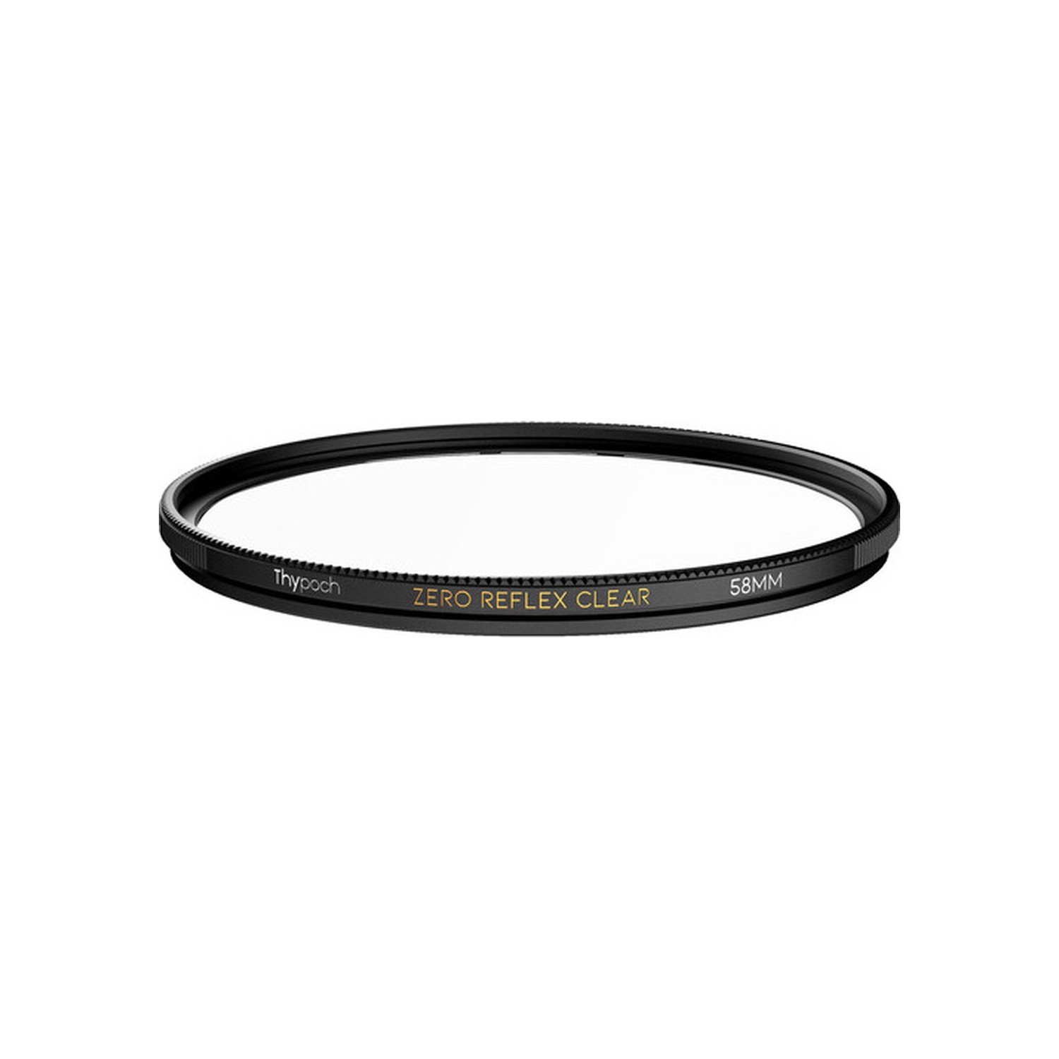 Thypoch Zero Reflex čirý UV filtr (58 mm, černý)