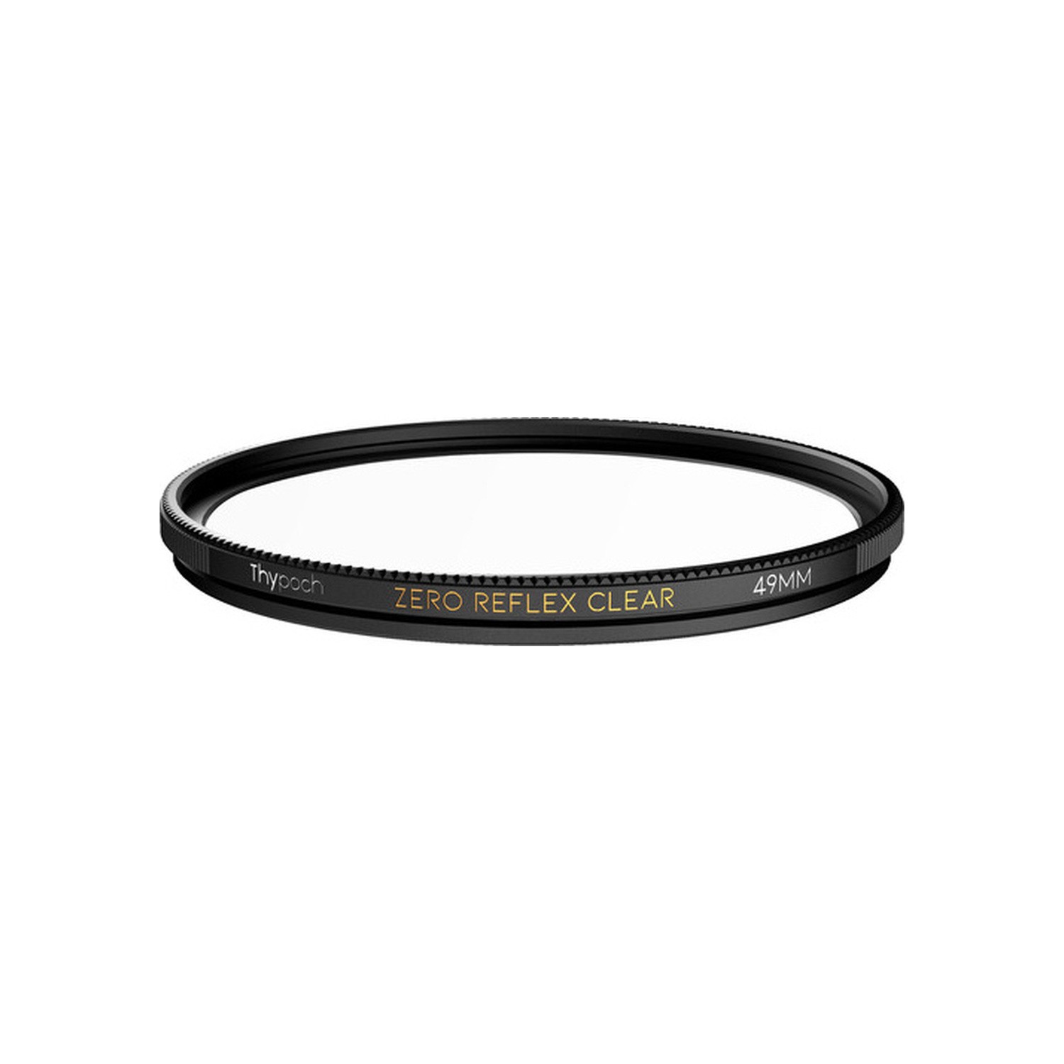Thypoch Zero Reflex čirý UV filtr (49 mm, černý)