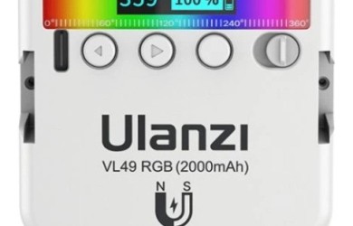 Ulanzi VL49 RGB: kapesní barva pro menší scénu