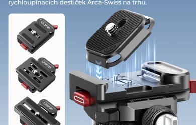 Ulanzi UKA12 Pro: rychlé upnutí s druhou pojistkou