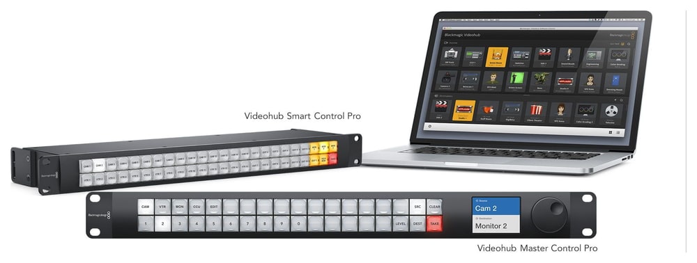 Blackmagic Videohub Master Control Pro – Videohub i ST 2110