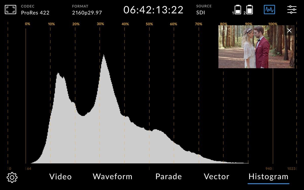 Video Assist 5″ 12G HDR – Měřicí nástroje vždy po ruce