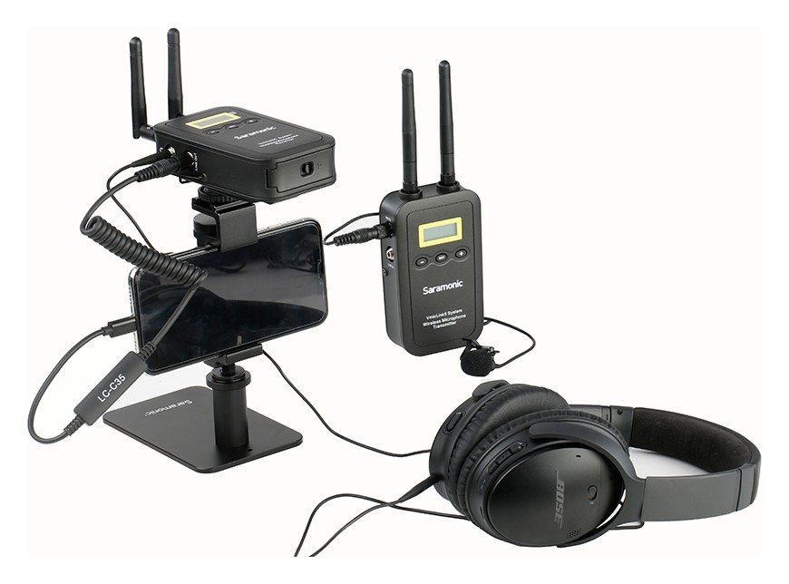 Saramonic LC-C35 – Reportážní sestava s telefonem
