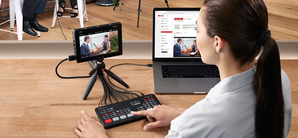 ATEM Mini Pro – Stream, rekordér a USB webkamera v jednom