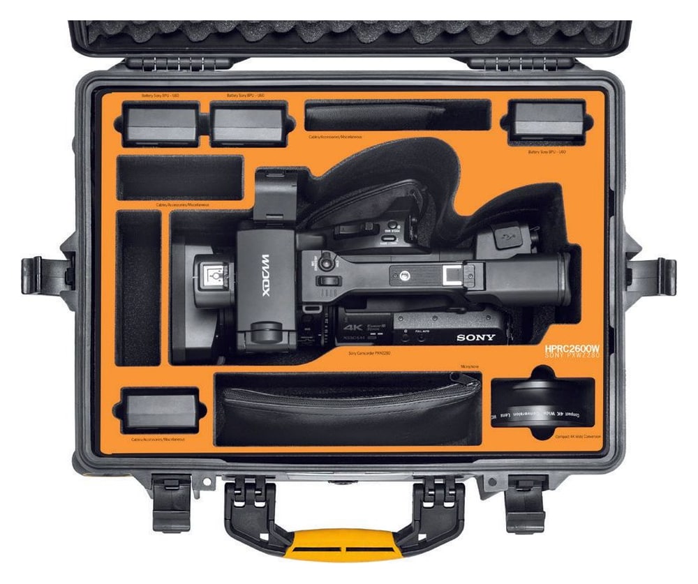 HPRC 2600W – Výplň na míru pro Sony PXW-Z280