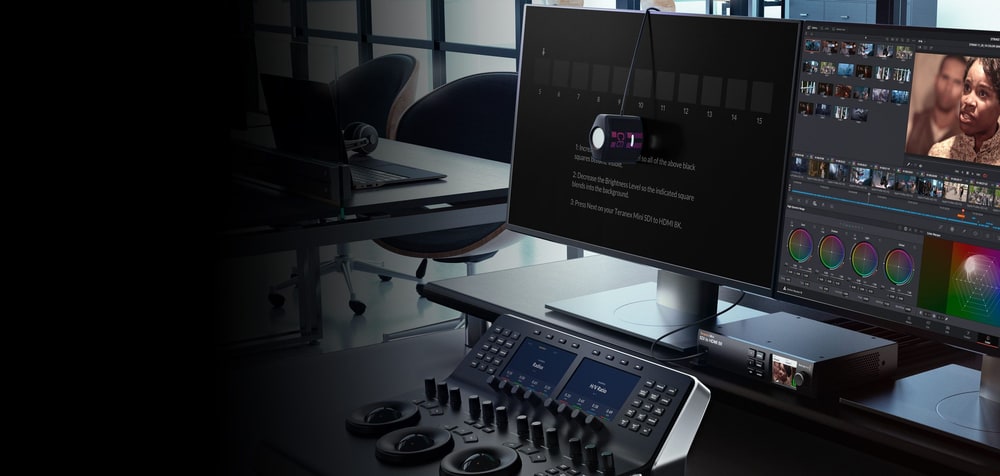Teranex Mini SDI to DisplayPort 8K HDR – 3D LUT a kalibrace monitoru