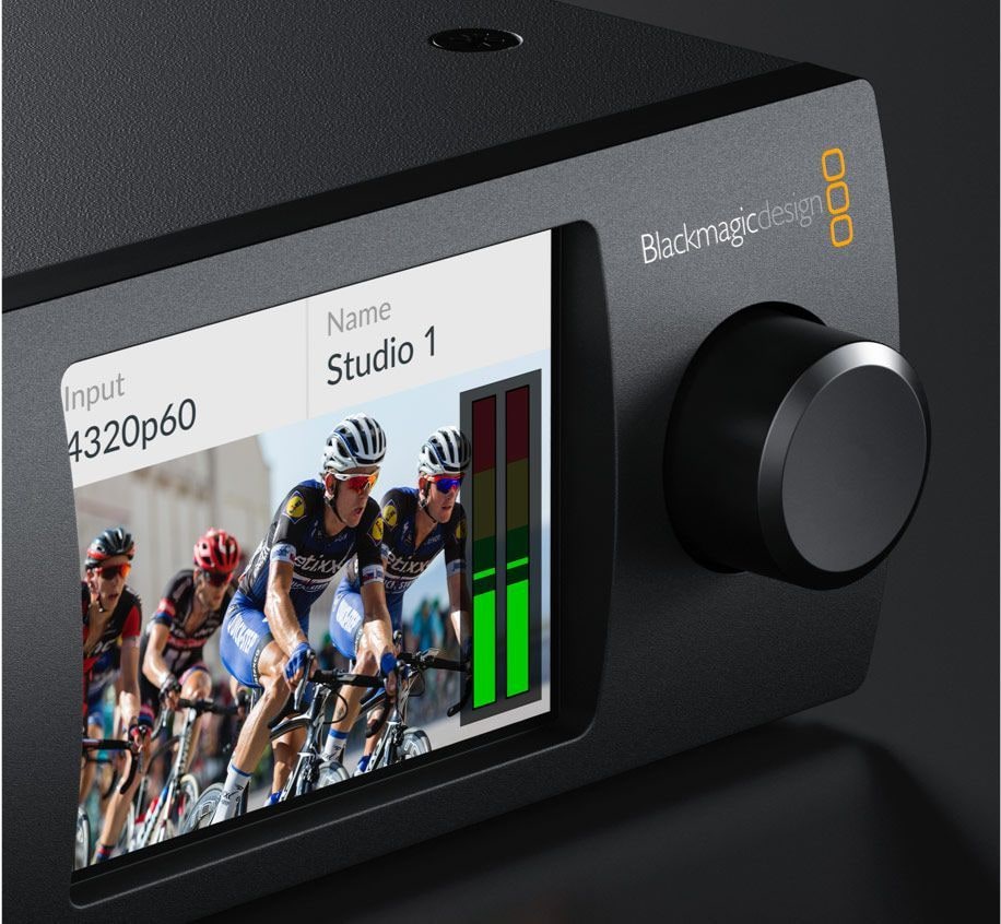 Teranex Mini SDI to DisplayPort 8K HDR – Ovládání na čelním panelu