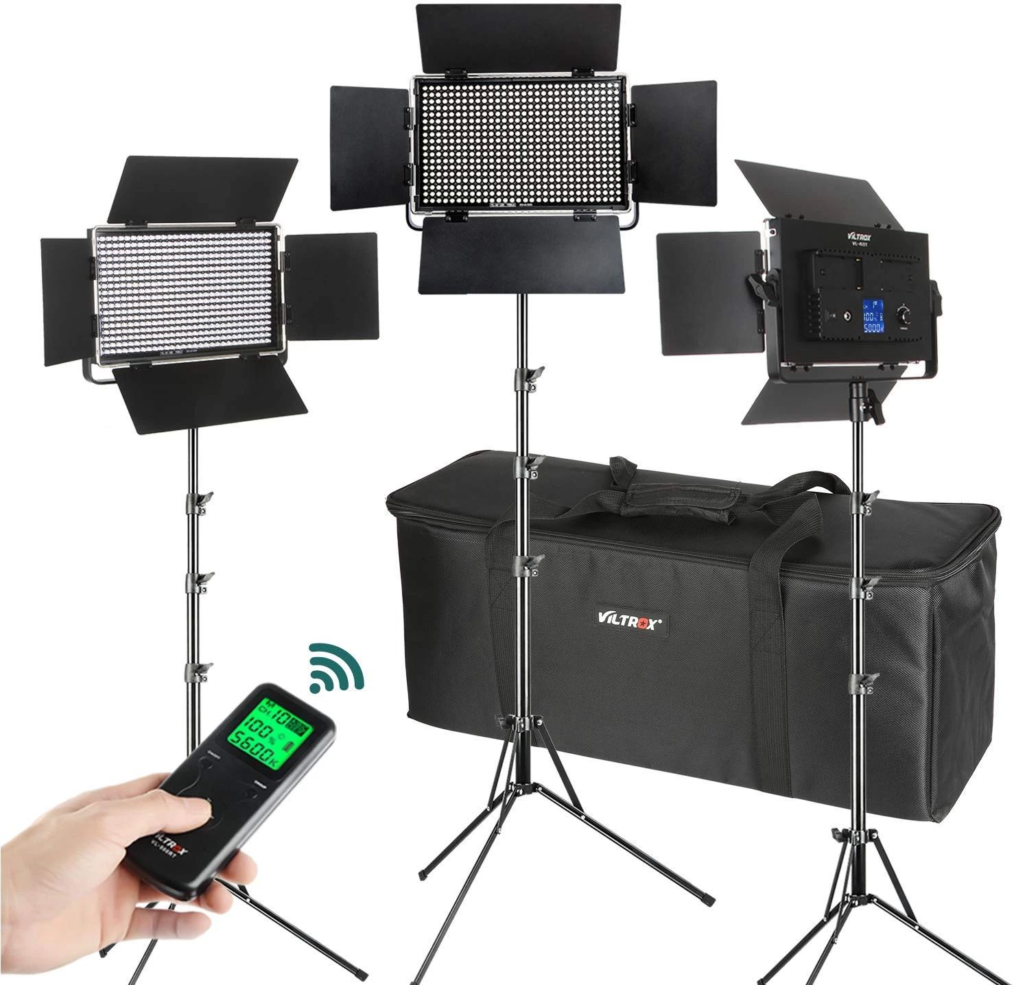 Sada tří LED panelů Viltrox VL-40T