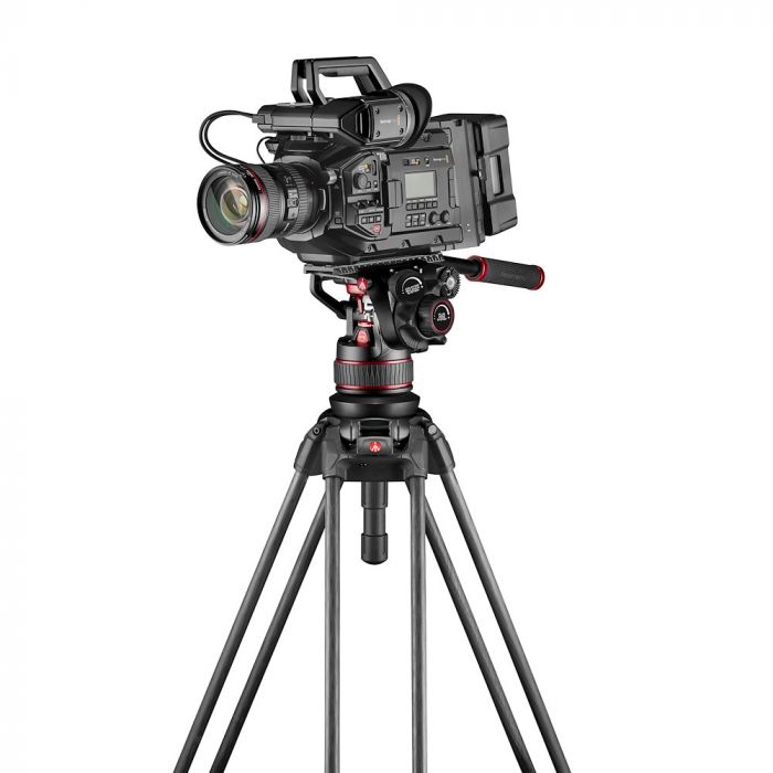 Manfrotto Nitrotech 608 + 645 Fast Twin Carbon – detail