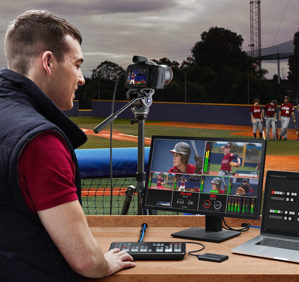 ATEM Streaming Bridge – Lokální síť i internet