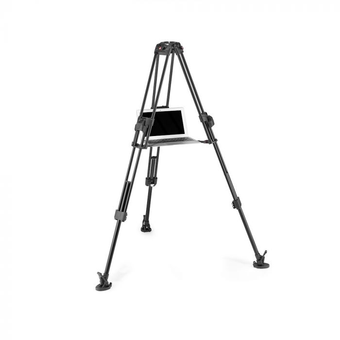 Rozpěra Manfrotto MVASPRM použitá na kompatibilním video stativu