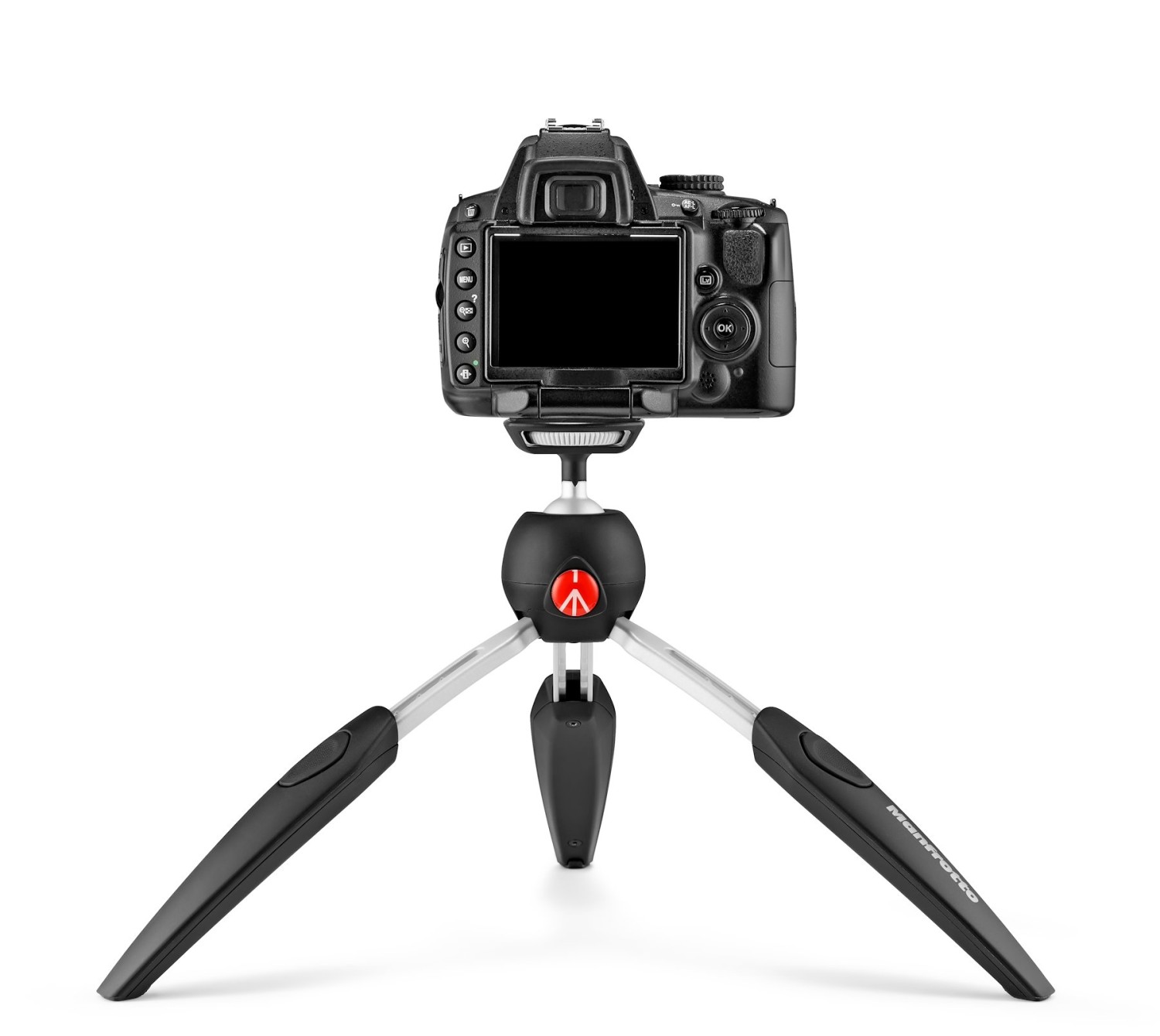 Manfrotto PIXI EVO 2-Section Mini Tripod Black