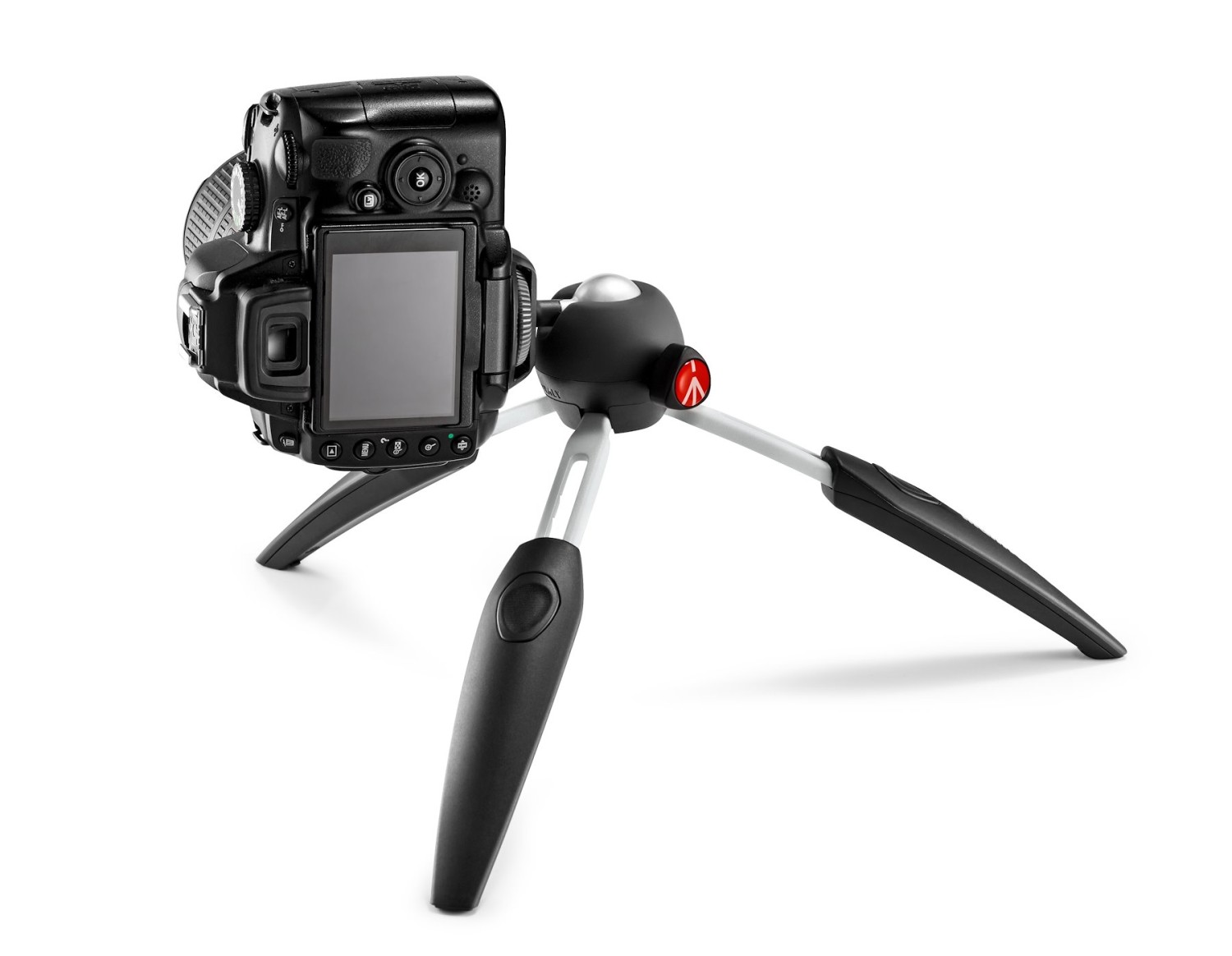 Manfrotto PIXI EVO 2-Section Mini Tripod Black – detail