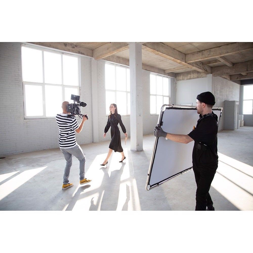 Manfrotto Pro Scrim Medium při práci
