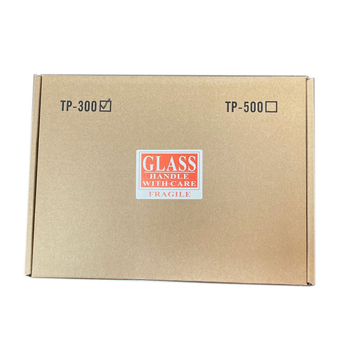 Datavideo TP-300 replacement-glass box marked fragile