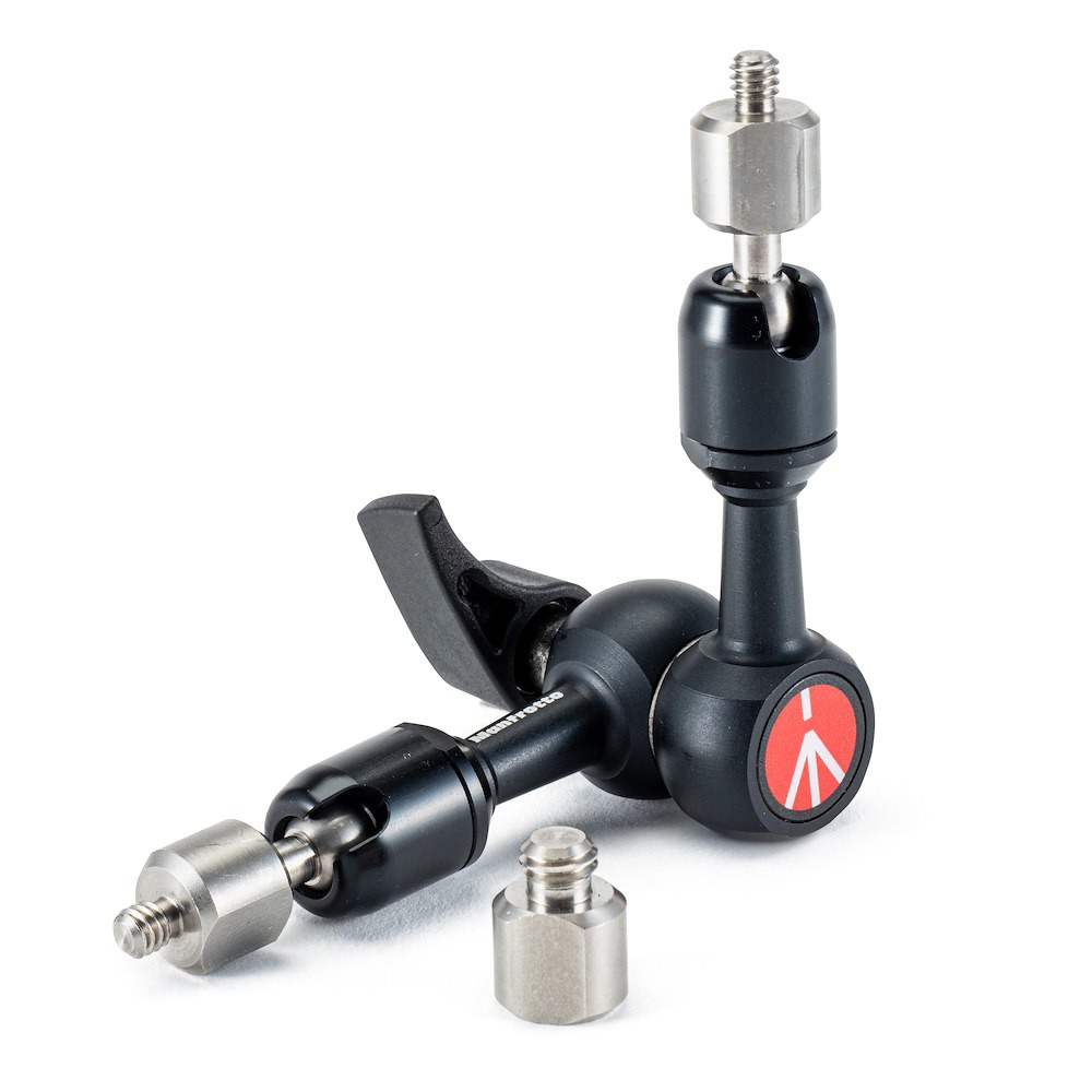 Variabilní frikční rameno Manfrotto 244MICRO s výměnnými adaptéry