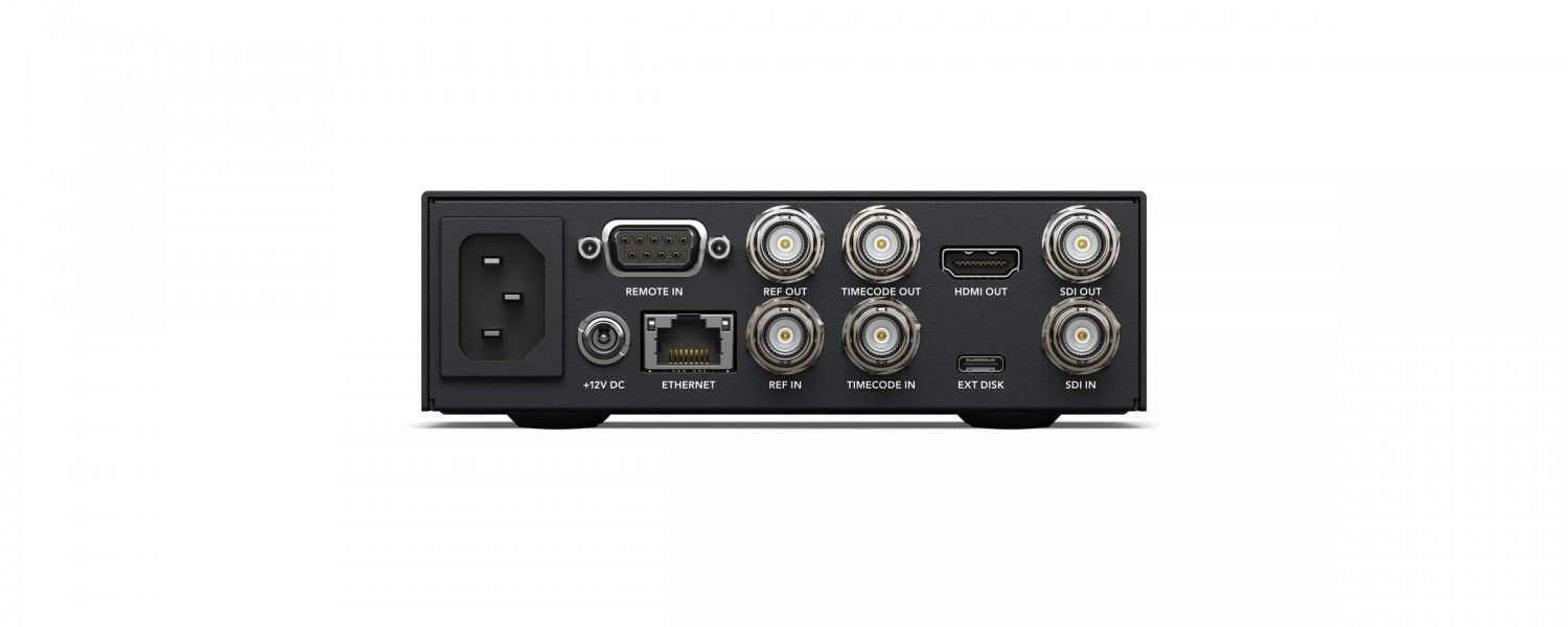 Zadní panel HyperDeck Studio HD Mini