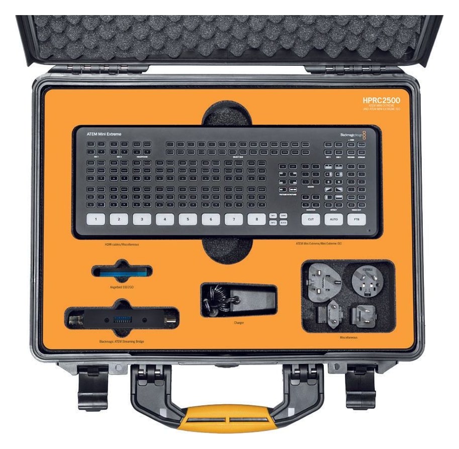 HPRC 2500 – Výplň na míru pro ATEM Mini Extreme / Extreme ISO