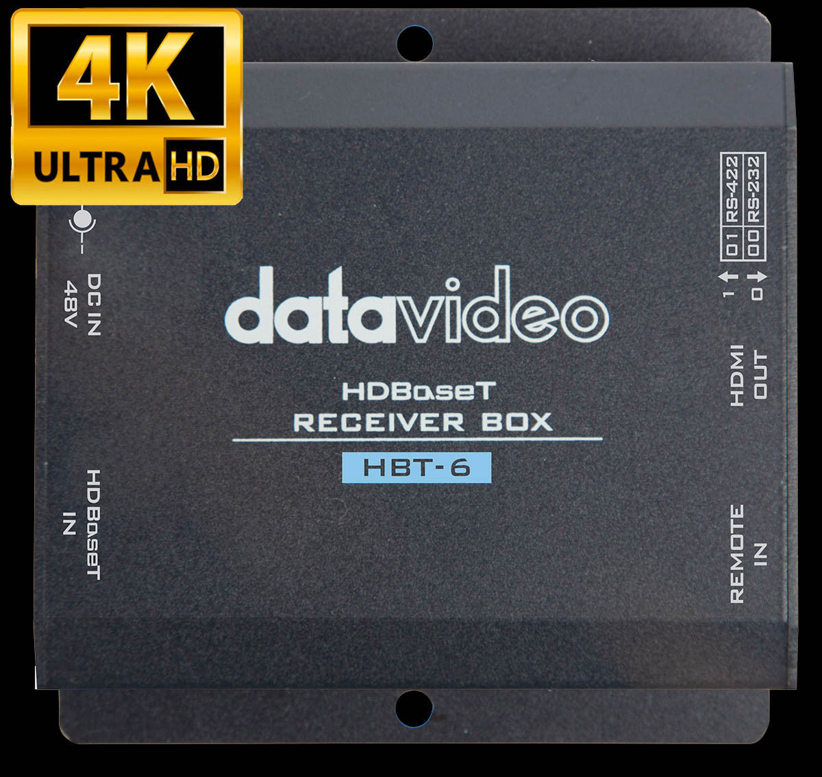 Přijímač HBT-6 podporuje rozlišení 4K Ultra HD