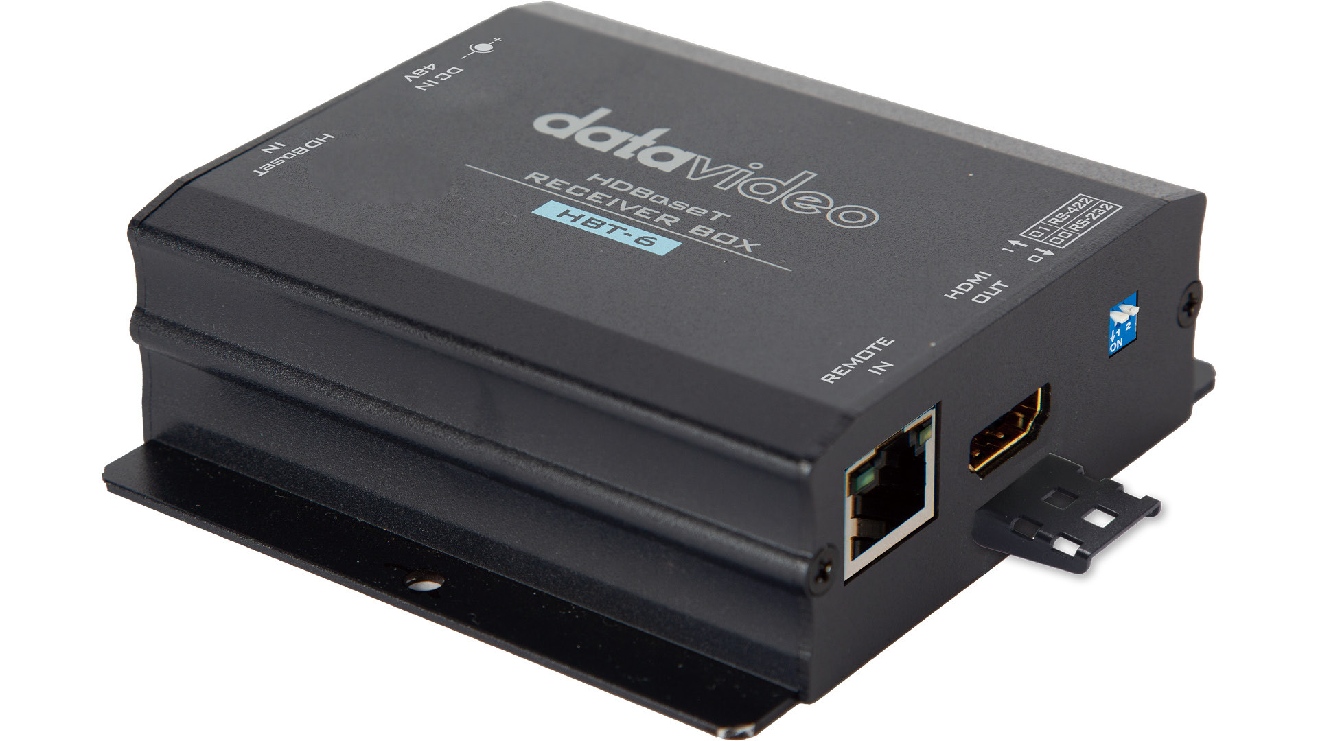 Datavideo HBT-6, pohled na přesný model