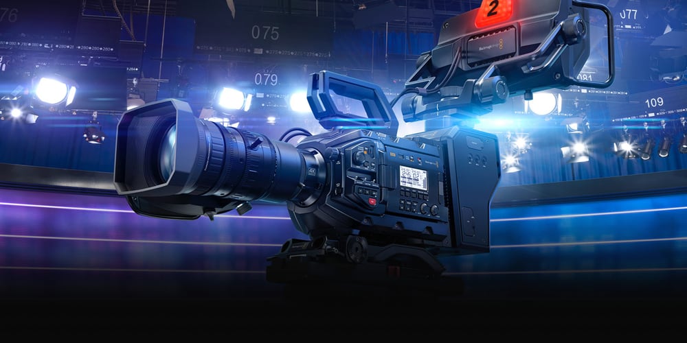 Blackmagic URSA Broadcast G2 – Kamera pro zpravodajství, studio i film
