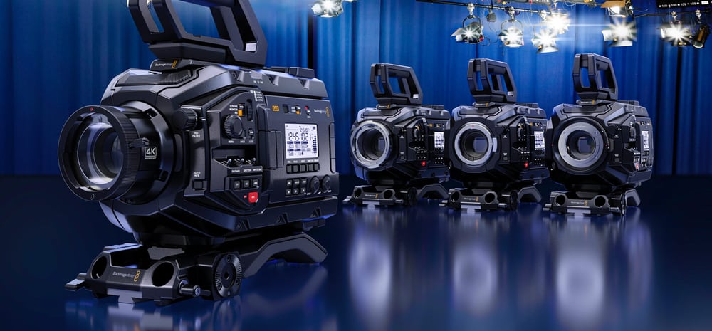 Blackmagic URSA Broadcast G2 – Bajonet B4, EF, PL nebo F