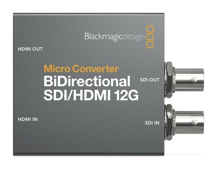 Micro Converter BiDirectional SDI/HDMI 12G – Nastavení v aplikaci Blackmagic Converters Setup