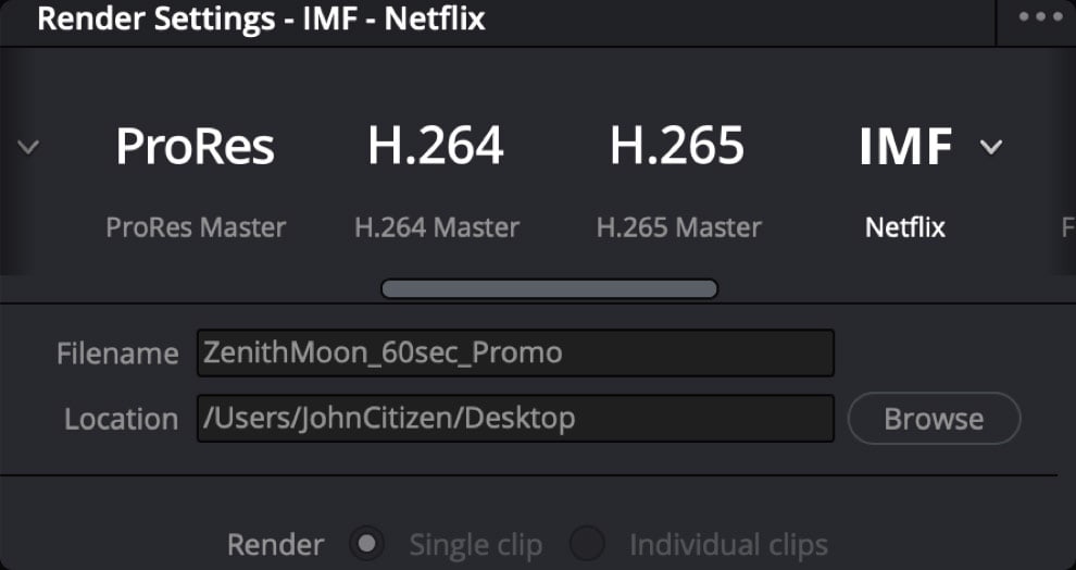 DaVinci Resolve Studio – Profesionální formáty a doručení
