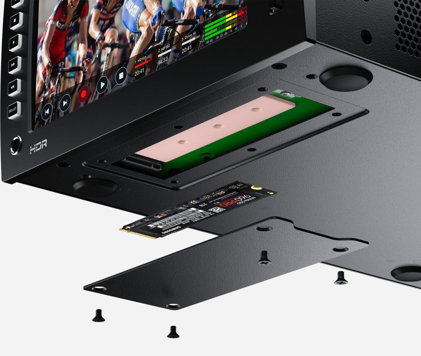 HyperDeck Extreme 4K HDR – Volitelná vyrovnávací paměť