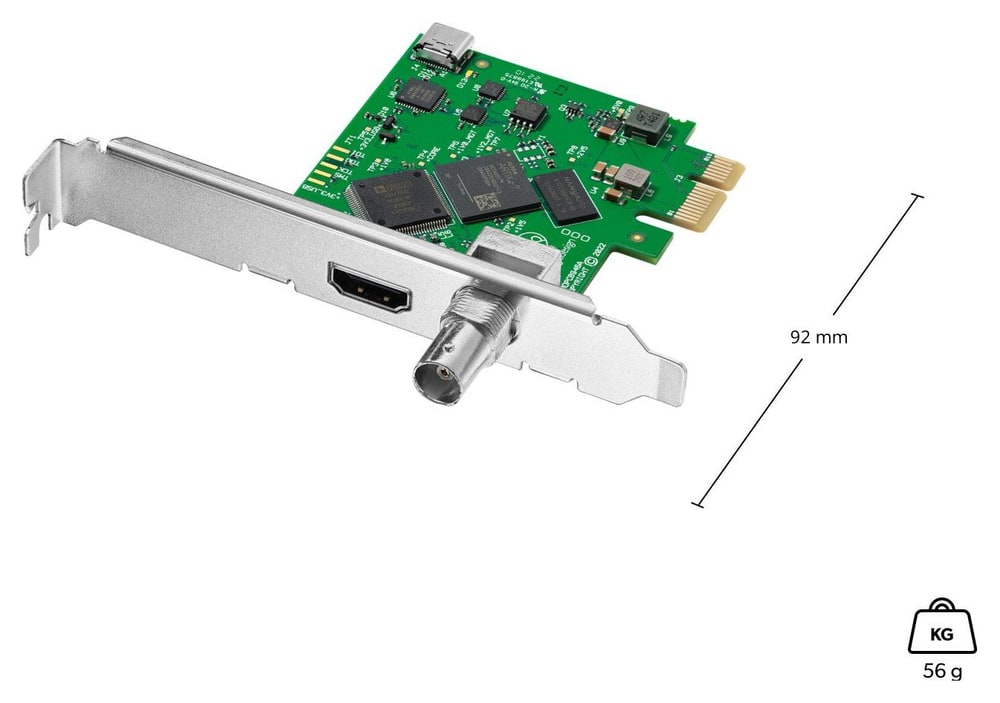 DeckLink Mini Recorder HD – Nízký profil, dva rámečky