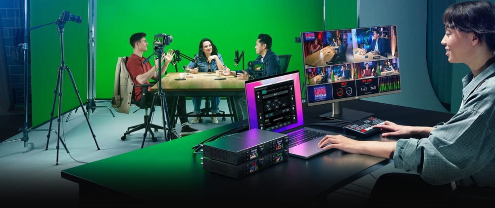 Ultimatte 12 4K – Virtuální studio s pevnými kamerami