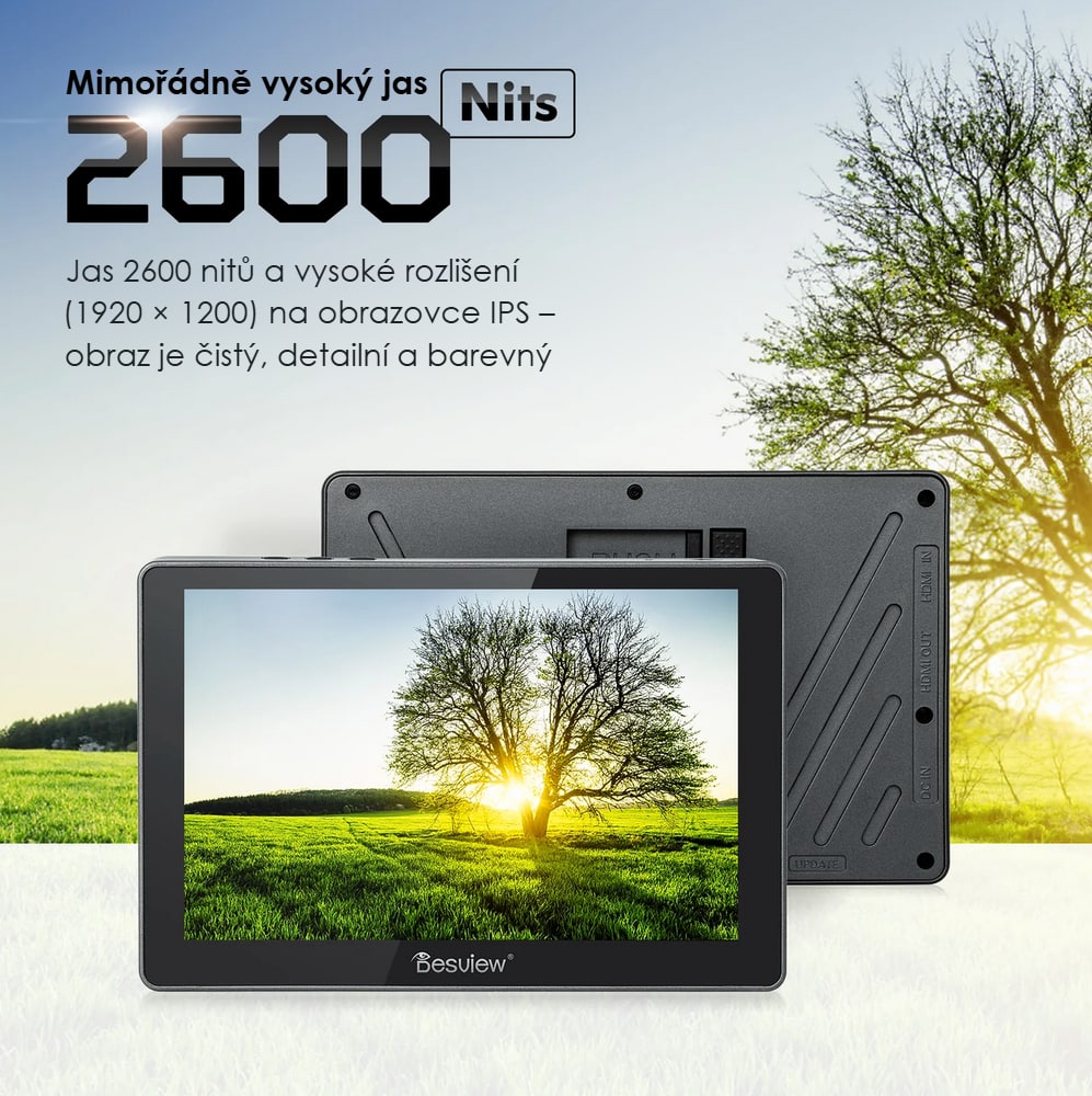 Jas 2600 nitů a rozlišení 1920 × 1200