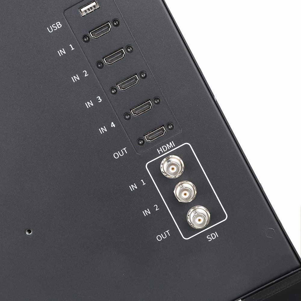 Čtyři HDMI, dva 3G-SDI