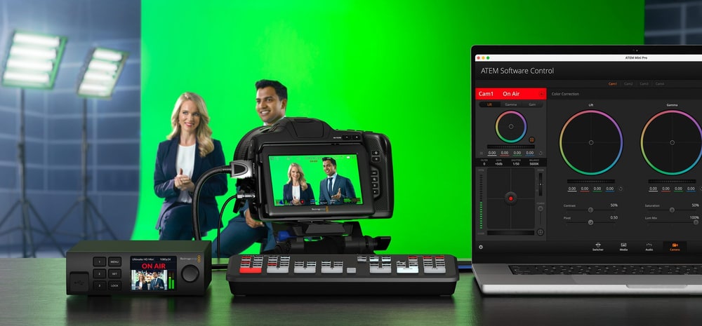 Ultimatte 12 8K – Ovládání softwarem i panelem Smart Remote 4