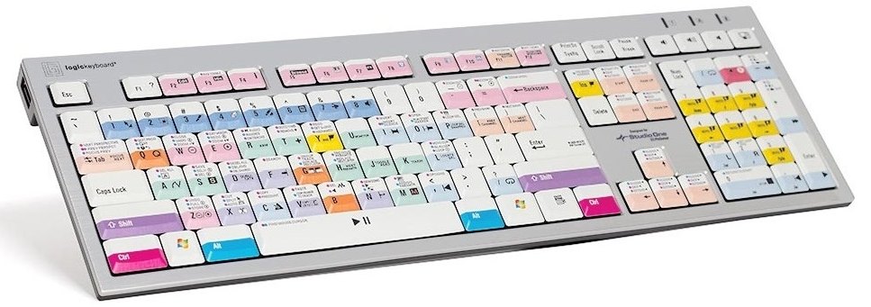 Rozložení zkratek pro PreSonus Studio One