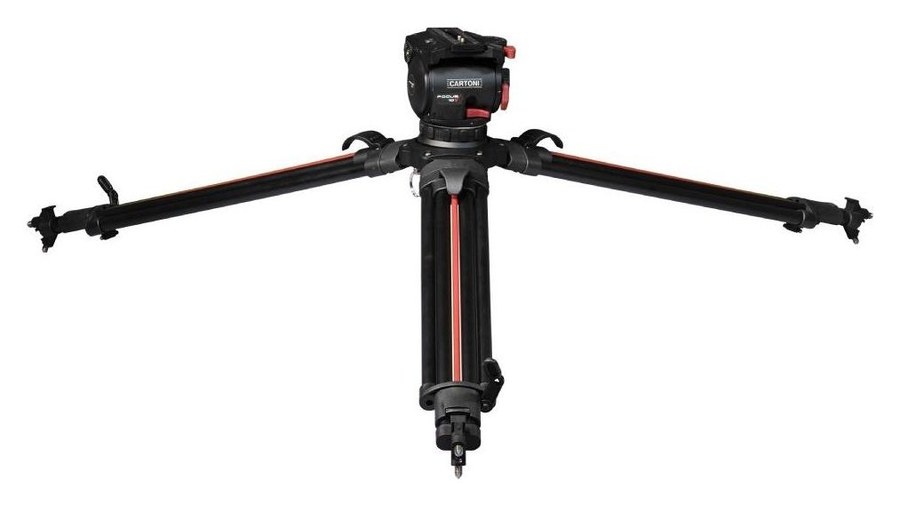 Cartoni Focus 10 SDS Alu systém – Nízký záběr