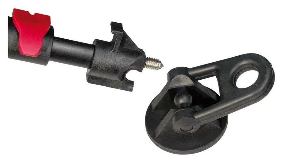 Cartoni Focus 12 Red Lock systém MS – Výkyvné gumové patky