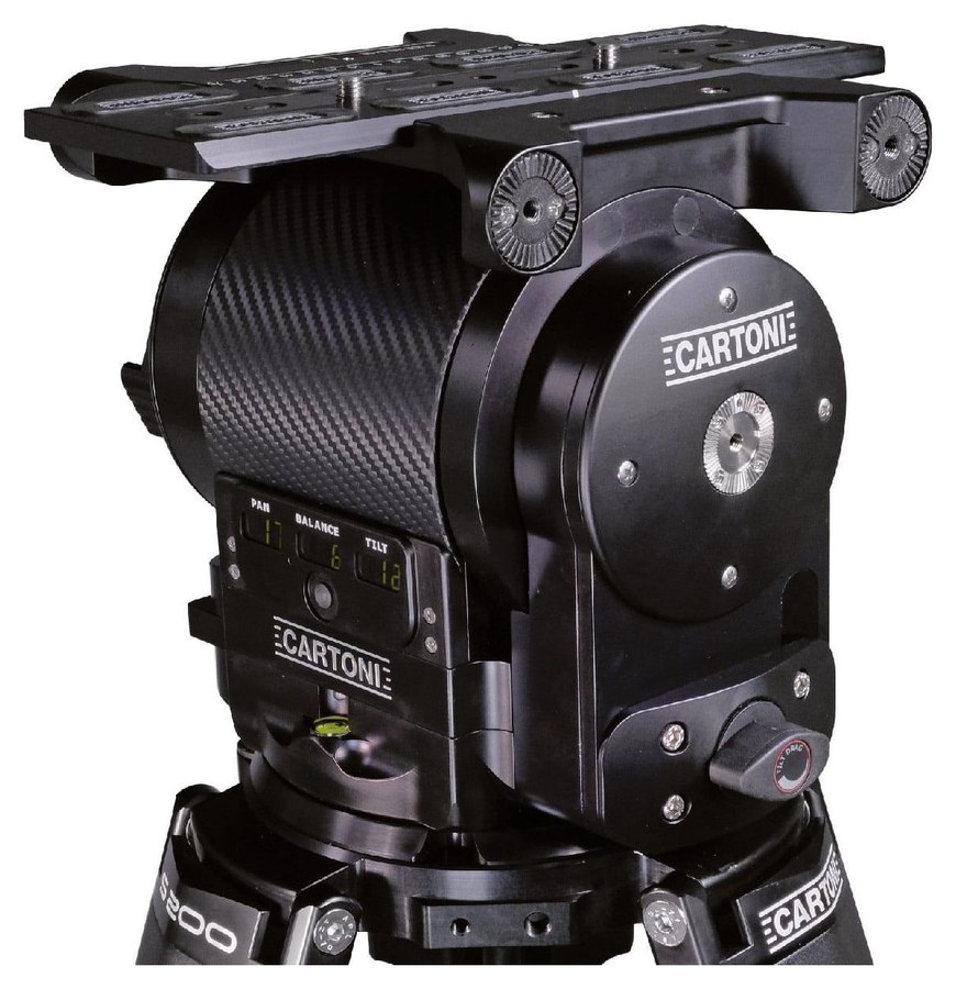 Cartoni HM5000 fluidní hlava Maxima 5.0 – Ergonomické ovládání