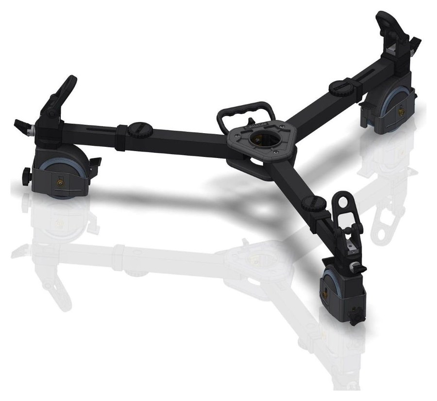 Cartoni D834/A dolly Standard, výsuvné – Výsuvná ramena