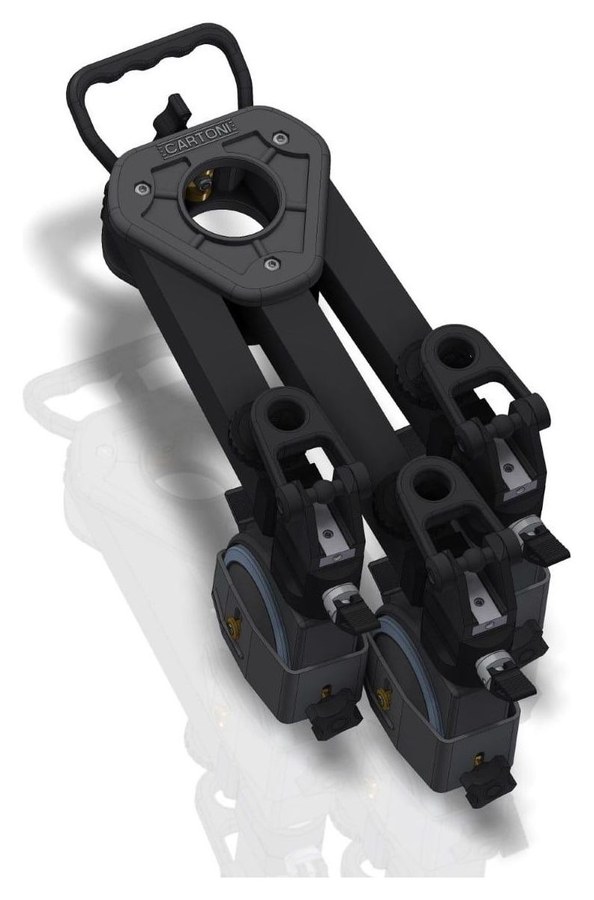 Cartoni D834/A dolly Standard, výsuvné – Složené dolly