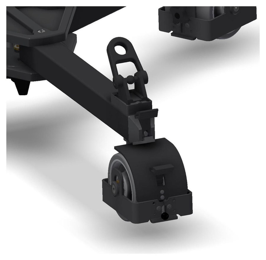 Cartoni D837 dolly Studio – Skupina kol